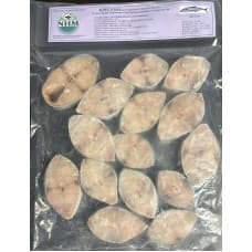 WILD CAUGHT KING FISH STEAKS -- 2 LBS