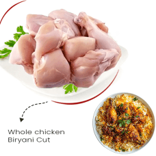 Whole chicken Biryani Cut (Approx 2.8 lb)